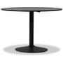 Sitz Esstisch Hochdrucklaminat - Schwarz - ø110 cm