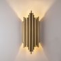 Wandleuchte in Goldoptik - Harmonica