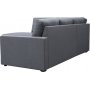 Schlafsofa Dream mit Stauraum (Ecksofa) rechts - Dark Grey