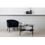 Adel Couchtisch 80 cm - Schwarzer Marmor