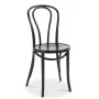 Essgruppe PiPi ovaler Esstisch 240 cm inkl. 6 Bugholzstühle No18 - Schwarz + 6.00 x Serviettenringe