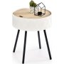 Theosophie Couchtisch Ø38 cm - Weiß