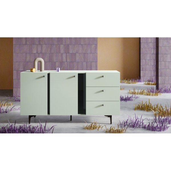 Farben Sideboard 160 cm - Salbei