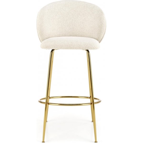 Barhocker Beige/Gold