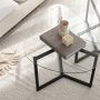 Bellisimo Beistelltisch / Couchtisch aus Glas