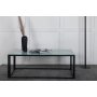 Couchtisch Link 120 x 60 cm - Schwarz/Weiß