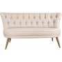 Richland 2-Sitzer-Sofa - Creme