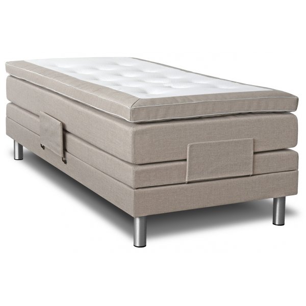 Cloud verstellbares Bett 7-Zonen (Sand) - Jede Breite