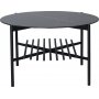 Adel Couchtisch 80 cm - Schwarzer Marmor