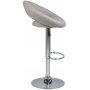 Liverpool Barhocker - Chrom / Beige (PU)