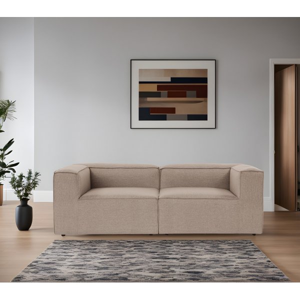 Fora 2-Sitzer-Sofa - Braun