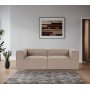 Fora 2-Sitzer-Sofa - Braun
