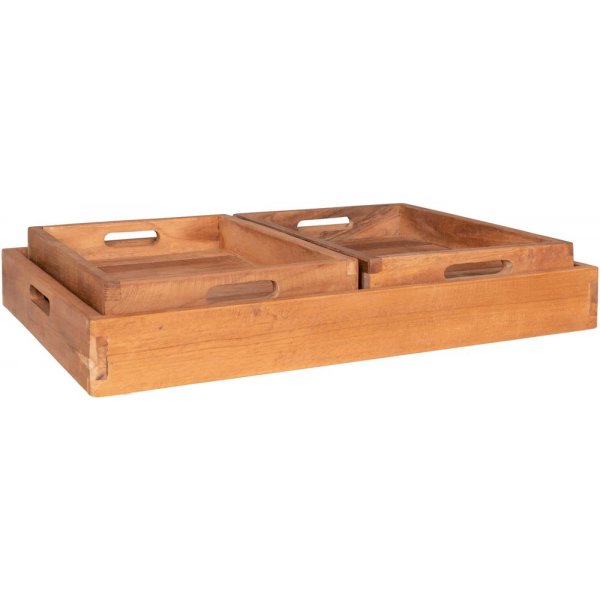 Faro Serviertablett - Teak