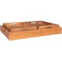 Faro Serviertablett - Teak