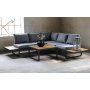 Outdoor-Ecksofa mit Tisch + Textilreinigung für Möbel