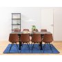 Huddersfield Esstisch 120-200 cm - Schwarz