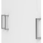 Space-Kleiderschrank mit 3 Türen - Weiß