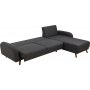 Kronos Schlafsofa Anthrazit