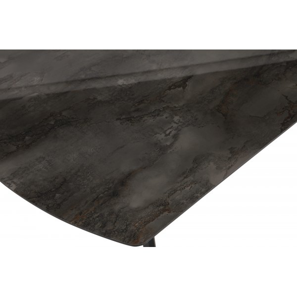 Ares Esstisch 180 x 80 cm - Schwarz