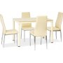 Bartlett Esstisch 100 cm - Creme