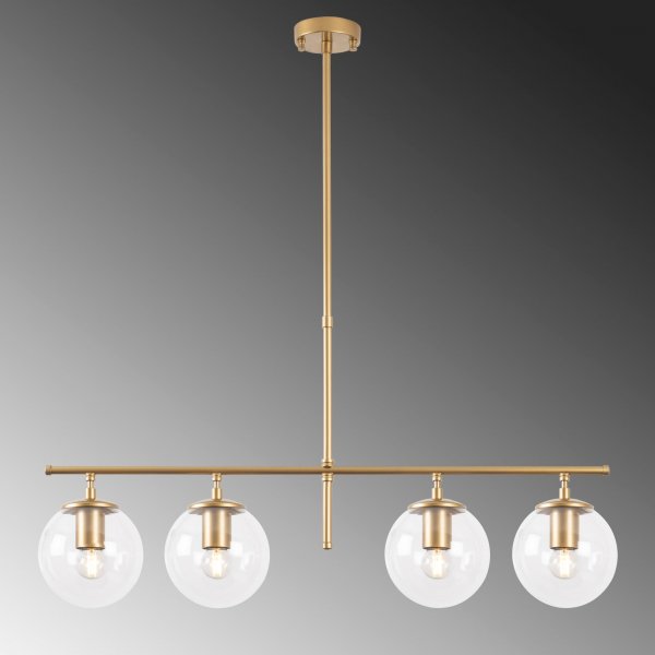 Rosige Deckenleuchte 10785 - Gold