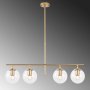 Rosige Deckenleuchte 10785 - Gold