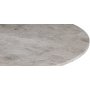 Zoo runder Esstisch aus Marmor Ø105 cm - Schwarzer / graubeiger Marmor