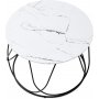 Bobby Couchtisch Ø60 cm - Weiß