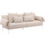 Öckerö 3-Sitzer-Sofa - Beige/Weiß