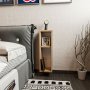 Nachttisch zur Wandmontage + Möbelfüße