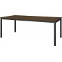 Soma Esstisch 200 x 98 cm - Schwarz/espresso