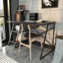 Admira Schreibtisch 120 x 60 cm - Schwarz