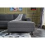 Belen U-Bettsofa - Anthrazit