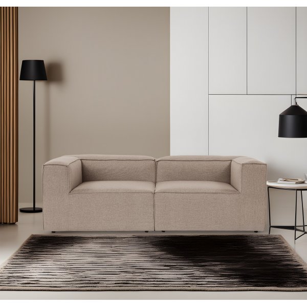 Fora 2-Sitzer-Sofa - Braun