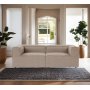 Fora 2-Sitzer-Sofa - Braun