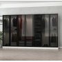 Cavolo Kleiderschrank 315 cm, Variante A - Weiß