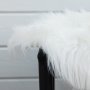 Katy-Falle 180 x 55 cm - Weißes Kunstfell