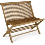 Saltö zusammenklappbares Sofa aus Teak - Teak