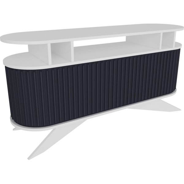 Stormy Sideboard - Weiß/Anthrazit
