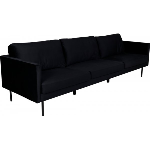 Eden 3-Sitzer-Sofa - Schwarz
