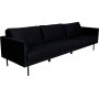 Eden 3-Sitzer-Sofa - Schwarz