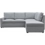 Traumgraues Schlafsofa mit Stauraum und Ecksofa
