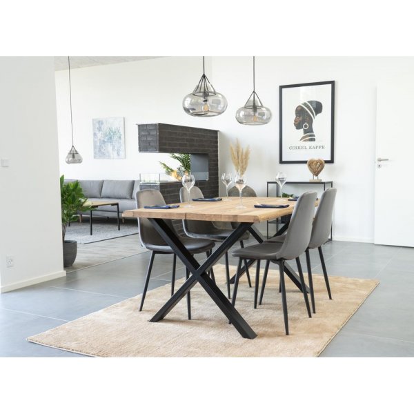Esstisch Toulon - Eiche geölt - 140x95x76x4