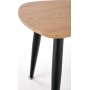 Adaline Couchtisch 40x40 | 60x60 cm - Eiche/schwarz