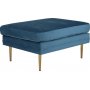 Savanna Hocker - Blauer Samt