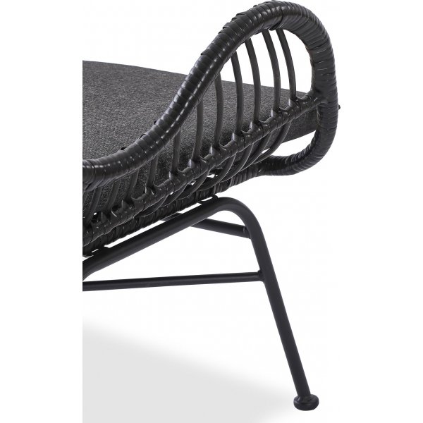 Minos-Sessel - Schwarz