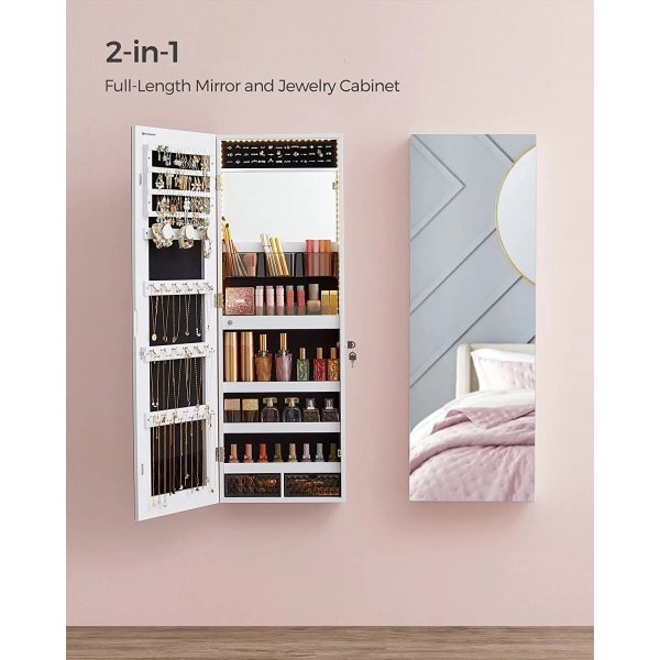 Andvar Schmuckschrank - Weiß