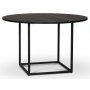 Sintorp runder Esstisch Ø115 cm - Schwarzer Marmor (Exklusives Laminat)