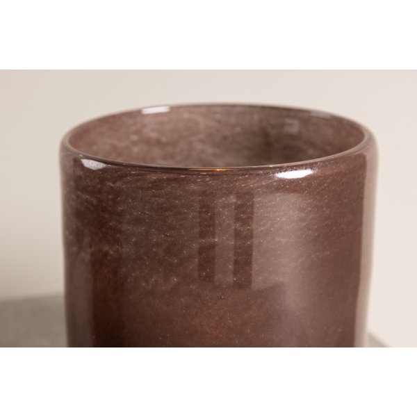 Glora Laterne Ø12 cm - Braun