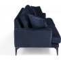 Papira 2-Sitzer-Sofa - Marineblau